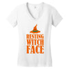 resting witch face Women's V-Neck T-Shirt