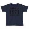 made in 1971 original parst Toddler T-shirt