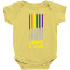 Lightsaber Rainbow Baby Bodysuit