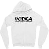 vodka water for happy people t shirt s m l xl 2xl 3xl funny beer keg c Zipper Hoodie