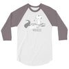 nuke the whales 3/4 Sleeve Shirt
