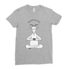 Yoga with Goat Ladies Fitted T-Shirt