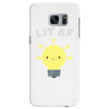 lit af kawaii light bulb Samsung Galaxy S7 Edge
