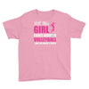 all this girl care about is volleyball Youth Tee
