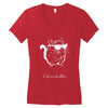 chinchillin Women's V-Neck T-Shirt