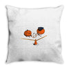 crime scene Throw Pillow
