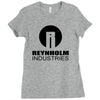 reynholm industries,,,,, Ladies Fitted T-Shirt