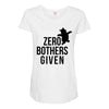 zero bothers given Maternity Scoop Neck T-shirt