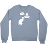 pussy chicken tshirt funny cat bird humor tee rooster Crewneck Sweatshirt