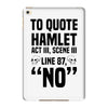to quote hamlet no iPad Mini 4