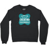 ife is creating Crewneck Sweatshirt