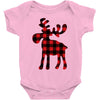 lumberjack reindeer Baby Bodysuit