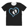 Baby Boy with Heart Any Name Customized All Over Women's T-shirt
