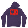 no love notification Unisex Hoodie