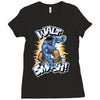 walt smash! Ladies Fitted T-Shirt
