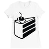 this shirt is a lie Ladies Fitted T-Shirt