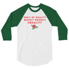 Men's of Quality Respect Women's Equality 3/4 Sleeve Shirt