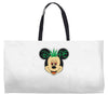 mickey dope ganja Weekender Totes