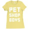 pet shop boy new Ladies Fitted T-Shirt