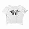 Yung Lean Unknown Death 2002 Crop Top