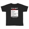funny stag night checklist, ideal gift, christmas present Toddler T-shirt
