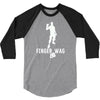 finger wag batle royal gaming 3/4 Sleeve Shirt