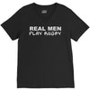 real men play rugby V-Neck Tee