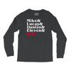 mike, lucas, dustin, eleven &amp; will Long Sleeve Shirts