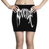 XXXTENTACION Revenge Kill white logo Mini Skirts
