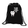 be kind i have fillings too Drawstring Bags