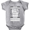 Never Underestimate A Dad With An Engineering Degree Baby Onesie