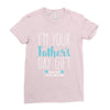 I'm Your Father's Day Gift Mom Says You're Welcome Boy Ladies Fitted T-Shirt