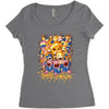 pigs Women's Triblend Scoop T-shirt