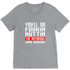 the notorious conor mcgregor fookin nuttin V-Neck Tee