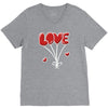 love balon V-Neck Tee