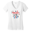 4th of July Women's V-Neck T-Shirt