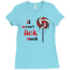 lick it Ladies Fitted T-Shirt