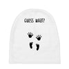 Guess What Baby Inside Pregnancy Announcement Baby Beanies