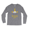 birthday unicorn girl Long Sleeve Shirts