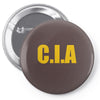 cia  funny  fashion fbi feds joke fancy dress Pin-back button