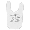 flux capacitor Baby Bibs