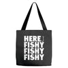 here fishy fishy fishy Tote Bags