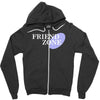 friend zone Zipper Hoodie