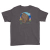 polygon bear graphic Youth Tee