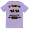 Super Cool Nana Of A Freaking Awesome Granddaughter T-Shirt
