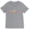 geek girl daisies V-Neck Tee