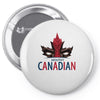 mouthy canadian Pin-back button