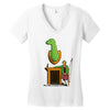 prize catch Women's V-Neck T-Shirt