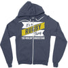 rugby thing wouldn't understand Zipper Hoodie