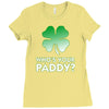 who is your paddy copy Ladies Fitted T-Shirt